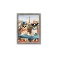 Picture of Tea Time at the Tower _GroupedProduct_Rectangle_Portrait_Framed_Matted_