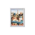 Picture of Tea Time at the Tower _GroupedProduct_Rectangle_Portrait_Framed_Matted_