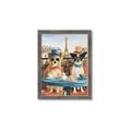 Picture of Tea Time at the Tower _GroupedProduct_Rectangle_Portrait_Framed_Matted_