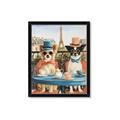 Picture of Tea Time at the Tower _GroupedProduct_Rectangle_Portrait_Framed_Matted_