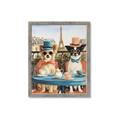 Picture of Tea Time at the Tower _GroupedProduct_Rectangle_Portrait_Framed_Matted_