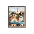 Picture of Tea Time at the Tower _GroupedProduct_Rectangle_Portrait_Framed_Matted_