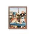 Picture of Tea Time at the Tower _GroupedProduct_Rectangle_Portrait_Framed_Matted_