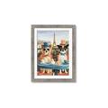 Picture of Tea Time at the Tower _GroupedProduct_Rectangle_Portrait_Framed_Matted_