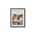 Picture of Tea Time at the Tower _GroupedProduct_Rectangle_Portrait_Framed_Matted_