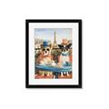 Picture of Tea Time at the Tower _GroupedProduct_Rectangle_Portrait_Framed_Matted_
