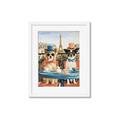 Picture of Tea Time at the Tower _GroupedProduct_Rectangle_Portrait_Framed_Matted_