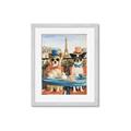 Picture of Tea Time at the Tower _GroupedProduct_Rectangle_Portrait_Framed_Matted_