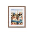Picture of Tea Time at the Tower _GroupedProduct_Rectangle_Portrait_Framed_Matted_
