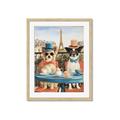 Picture of Tea Time at the Tower _GroupedProduct_Rectangle_Portrait_Framed_Matted_