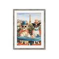 Picture of Tea Time at the Tower _GroupedProduct_Rectangle_Portrait_Framed_Matted_