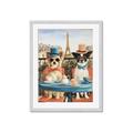 Picture of Tea Time at the Tower _GroupedProduct_Rectangle_Portrait_Framed_Matted_