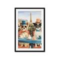 Picture of Tea Time at the Tower _GroupedProduct_Rectangle_Portrait_Framed_Matted_