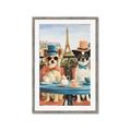 Picture of Tea Time at the Tower _GroupedProduct_Rectangle_Portrait_Framed_Matted_