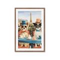 Picture of Tea Time at the Tower _GroupedProduct_Rectangle_Portrait_Framed_Matted_