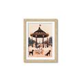 Picture of Le Petit Chien Tea Party _GroupedProduct_Rectangle_Portrait_Framed_Matted_