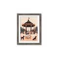Picture of Le Petit Chien Tea Party _GroupedProduct_Rectangle_Portrait_Framed_Matted_