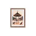 Picture of Le Petit Chien Tea Party _GroupedProduct_Rectangle_Portrait_Framed_Matted_