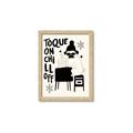 Picture of Toque on, Chill Off _GroupedProduct_Rectangle_Portrait_Framed_Matted_
