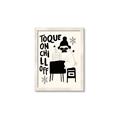Picture of Toque on, Chill Off _GroupedProduct_Rectangle_Portrait_Framed_Matted_