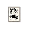 Picture of Toque on, Chill Off _GroupedProduct_Rectangle_Portrait_Framed_Matted_