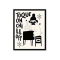 Picture of Toque on, Chill Off _GroupedProduct_Rectangle_Portrait_Framed_Matted_