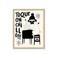 Picture of Toque on, Chill Off _GroupedProduct_Rectangle_Portrait_Framed_Matted_