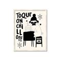 Picture of Toque on, Chill Off _GroupedProduct_Rectangle_Portrait_Framed_Matted_