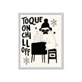 Picture of Toque on, Chill Off _GroupedProduct_Rectangle_Portrait_Framed_Matted_