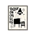 Picture of Toque on, Chill Off _GroupedProduct_Rectangle_Portrait_Framed_Matted_