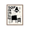 Picture of Toque on, Chill Off _GroupedProduct_Rectangle_Portrait_Framed_Matted_