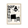 Picture of Toque on, Chill Off _GroupedProduct_Rectangle_Portrait_Framed_Matted_