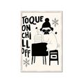 Picture of Toque on, Chill Off _GroupedProduct_Rectangle_Portrait_Framed_Matted_