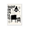 Picture of Toque on, Chill Off _GroupedProduct_Rectangle_Portrait_Framed_Matted_