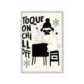 Picture of Toque on, Chill Off _GroupedProduct_Rectangle_Portrait_Framed_Matted_