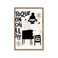 Picture of Toque on, Chill Off _GroupedProduct_Rectangle_Portrait_Framed_Matted_