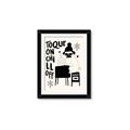 Picture of Toque on, Chill Off _GroupedProduct_Rectangle_Portrait_Framed_Matted_