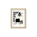 Picture of Toque on, Chill Off _GroupedProduct_Rectangle_Portrait_Framed_Matted_