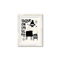 Picture of Toque on, Chill Off _GroupedProduct_Rectangle_Portrait_Framed_Matted_