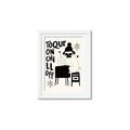 Picture of Toque on, Chill Off _GroupedProduct_Rectangle_Portrait_Framed_Matted_