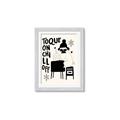 Picture of Toque on, Chill Off _GroupedProduct_Rectangle_Portrait_Framed_Matted_
