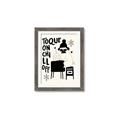 Picture of Toque on, Chill Off _GroupedProduct_Rectangle_Portrait_Framed_Matted_