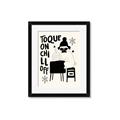Picture of Toque on, Chill Off _GroupedProduct_Rectangle_Portrait_Framed_Matted_