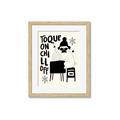 Picture of Toque on, Chill Off _GroupedProduct_Rectangle_Portrait_Framed_Matted_
