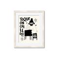Picture of Toque on, Chill Off _GroupedProduct_Rectangle_Portrait_Framed_Matted_