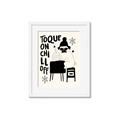 Picture of Toque on, Chill Off _GroupedProduct_Rectangle_Portrait_Framed_Matted_