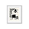 Picture of Toque on, Chill Off _GroupedProduct_Rectangle_Portrait_Framed_Matted_