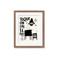 Picture of Toque on, Chill Off _GroupedProduct_Rectangle_Portrait_Framed_Matted_