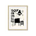 Picture of Toque on, Chill Off _GroupedProduct_Rectangle_Portrait_Framed_Matted_