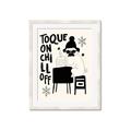 Picture of Toque on, Chill Off _GroupedProduct_Rectangle_Portrait_Framed_Matted_